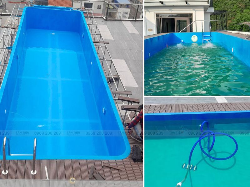 gia công bể bơi composite chuyên nghiệp 