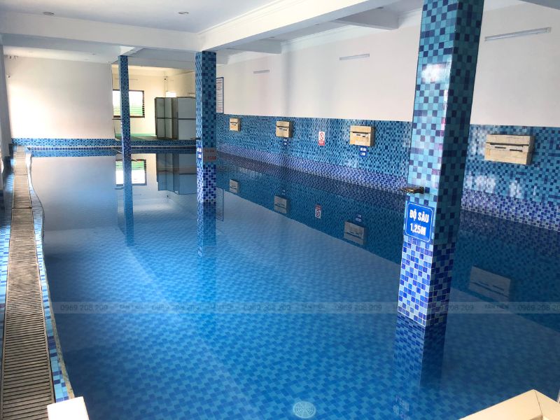 Thi công bể bơi chuyên nghiệp - Tân Tiến Pool