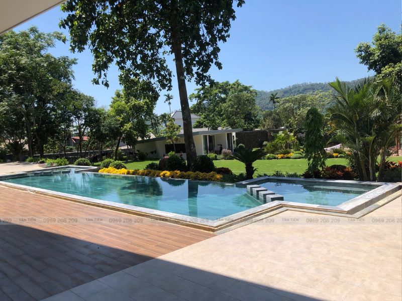 Thi công bể bơi chuyên nghiệp - Tân Tiến Pool