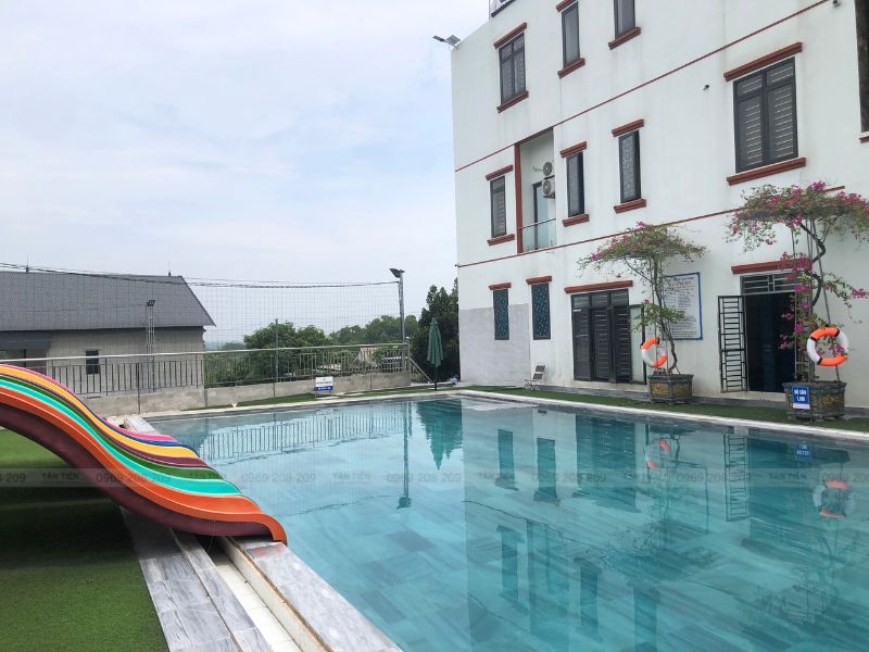 Thiết kế bể bơi kinh doanh - Tân Tiến Pool