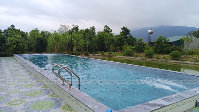 Thiết kế bể bơi kinh doanh - Tân Tiến Pool