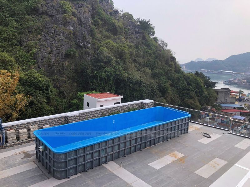 Thiết kế bể bơi kinh doanh - Tân Tiến Pool