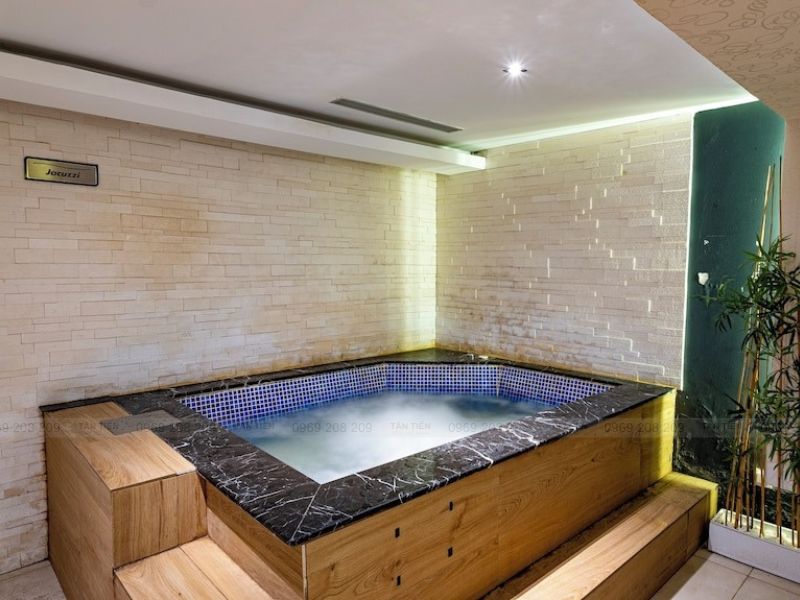 Bể sục jacuzzi - Tân Tiến Pool 