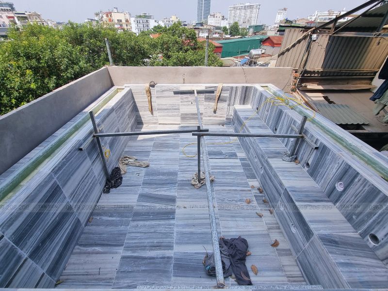 Bể bơi composite - Tân Tiến Pool