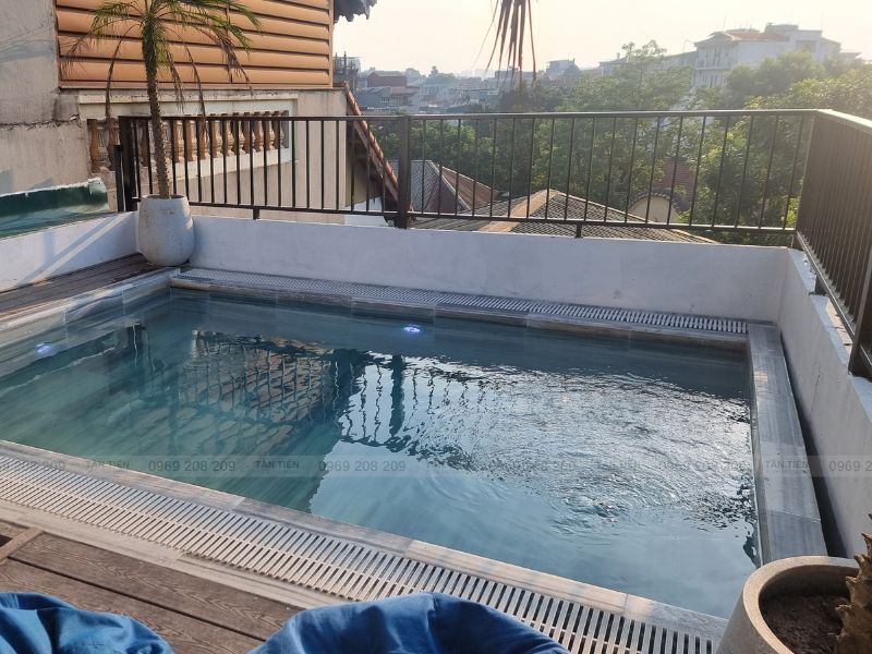 Bể bơi composite - Tân Tiến Pool
