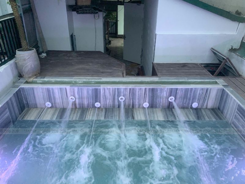 Bể bơi composite bể bơi - Tân Tiến