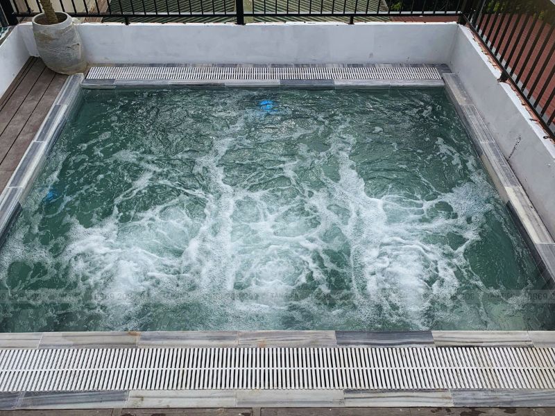 Bể bơi composite - Tân Tiến Pool 