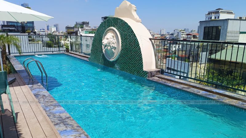 Thi công bể bơi chuyên nghiệp - Tân Tiến Pool