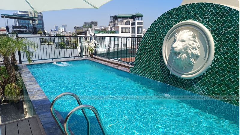 Thi công bể bơi chuyên nghiệp - Tân Tiến Pool