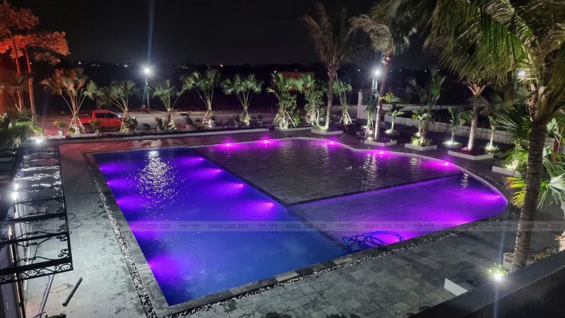 Thi công bể bơi chuyên nghiệp - Tân Tiến Pool 