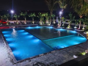 Thi công bể bơi Quất Lâm - Tân Tiến Pool Sauna