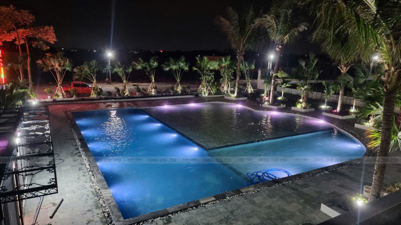Thi công bể bơi chuyên nghiệp - Tân Tiến Pool 