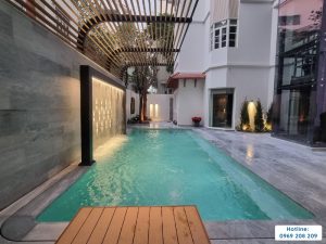 Dự án thi công bể bơi nổi bật