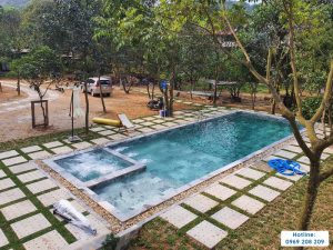 Dự án thi công bể bơi - Tân Tiến Pool