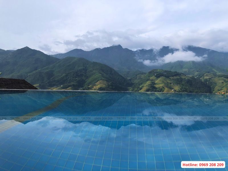 Thi công bể bơi chuyên nghiệp - Tân Tiến Pool 