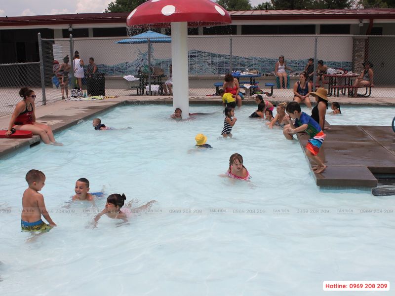Thi công bể bơi trường học - Tân Tiến Pool