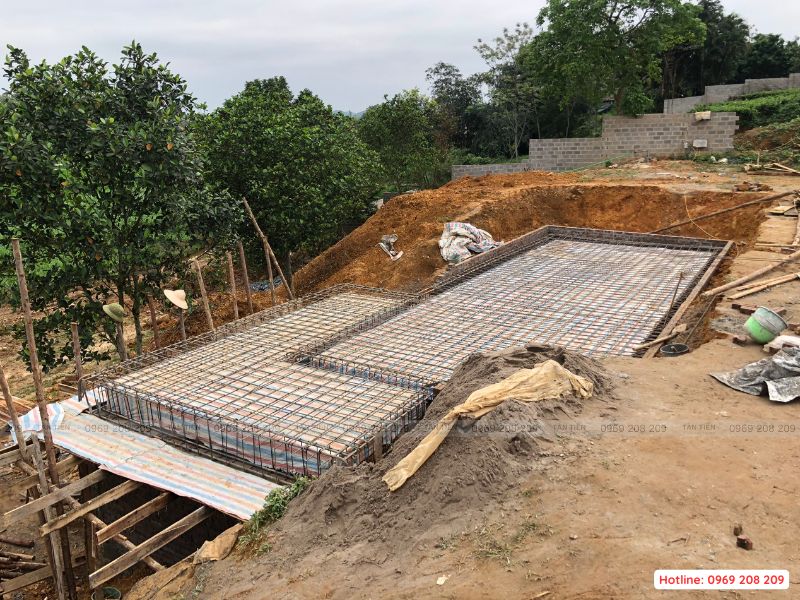 Thi công bể bơi trường học - Tân Tiến Pool