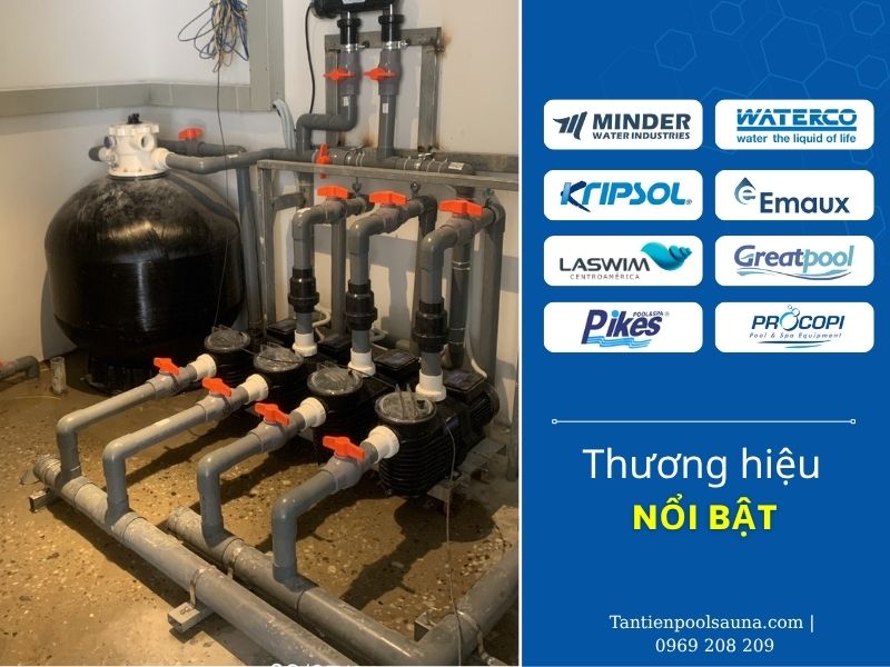 Thiết bị bể bơi cao cấp - Tân Tiến Pool Sauna