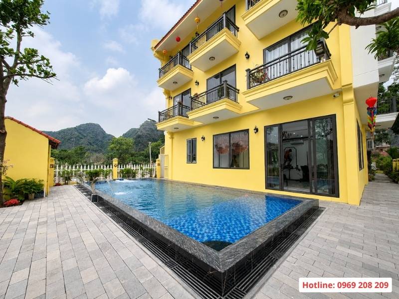 Thi công bể bơi tại Ninh Bình trọn gói, chuyên nghiệp, tối ưu chi phí Bể bơi homestay | CĐT anh Cường, Ninh Bình