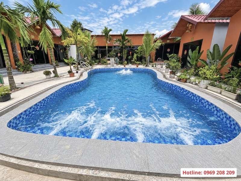 Thi công bể bơi tại Ninh Bình trọn gói, chuyên nghiệp, tối ưu chi phí Thi công bể bơi tại Ninh Bình