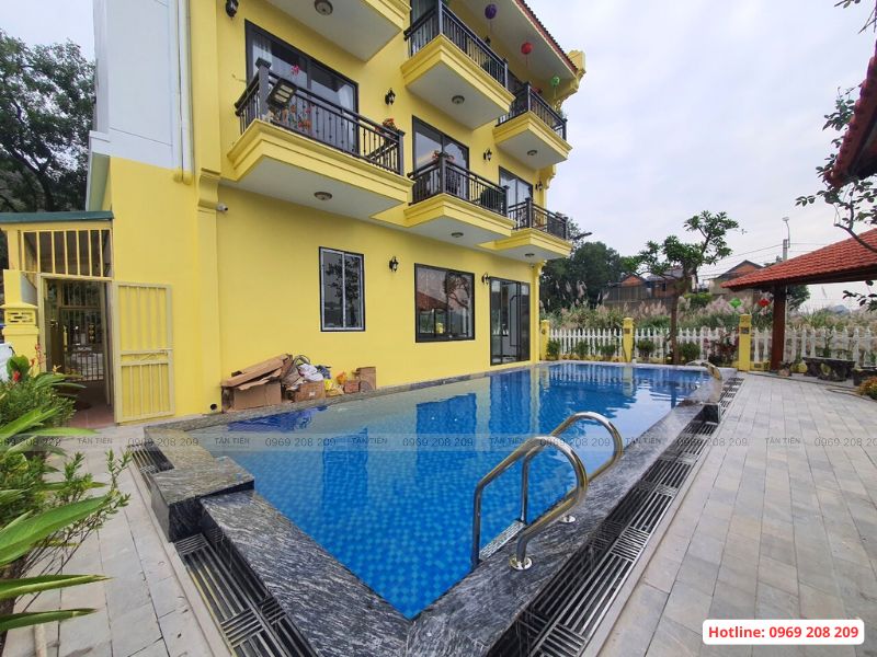 Thiết kế thi công bể bơi tại Ninh Bình