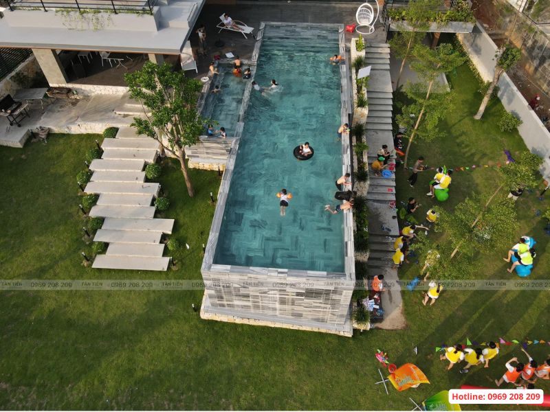 Thi công bể bơi trọn gói tại Hà Nội