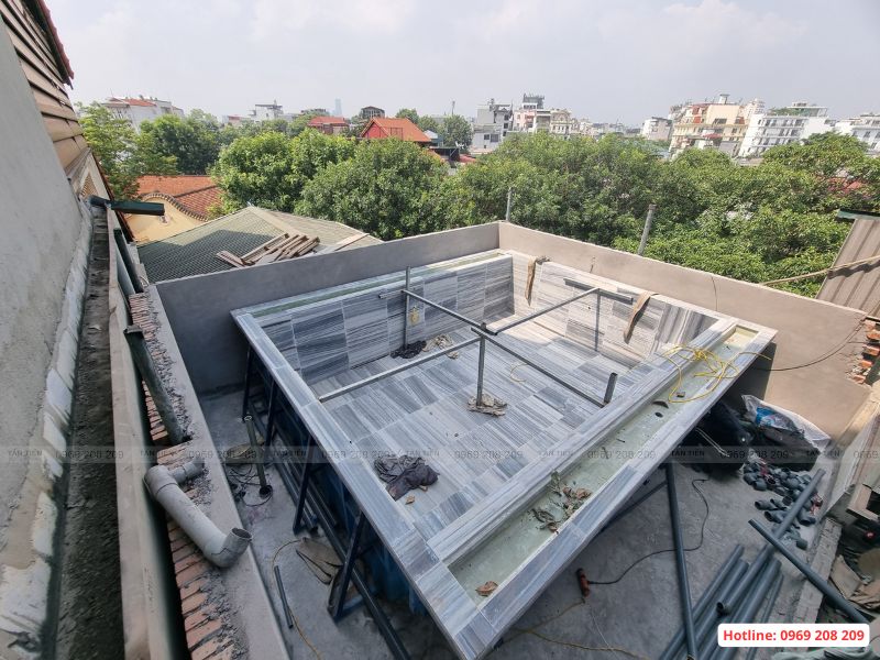 Thi công bể bơi trọn gói tại Hà Nội