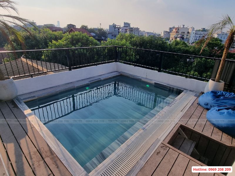Thi công bể bơi trọn gói tại Hà Nội