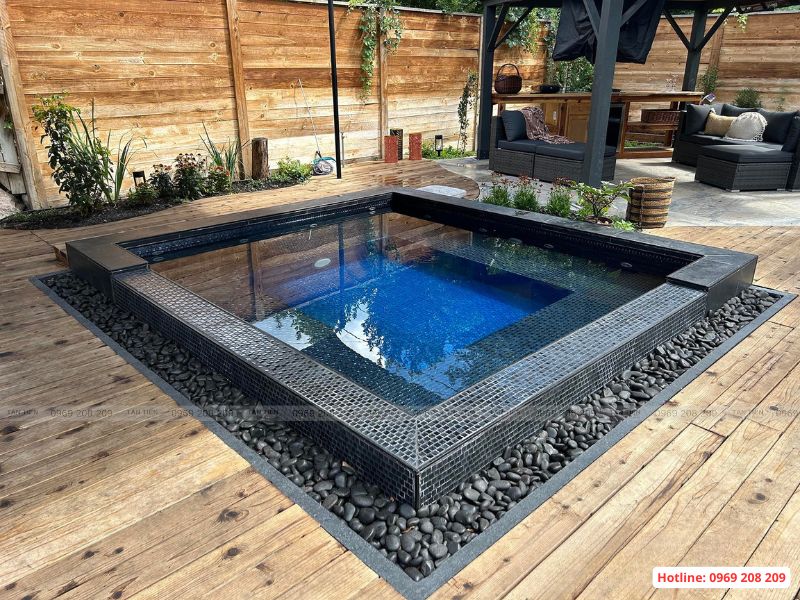 Thi công bể bơi, bể sục trọn gói tại Hà Nội