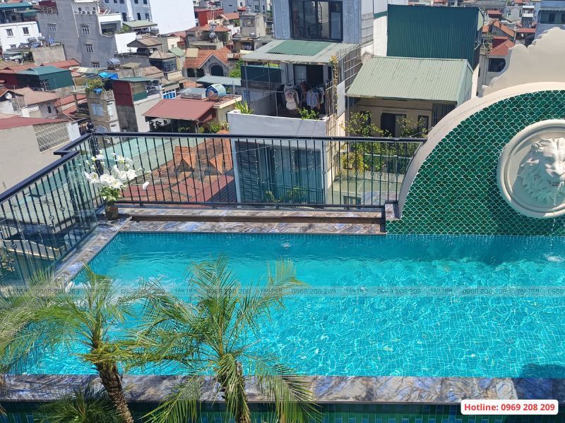 Thi công bể bơi trọn gói tại Hà Nội
