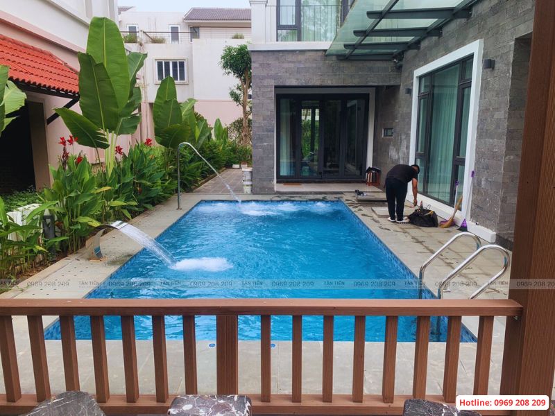 Thi công bể bơi trọn gói tại Hà Nội