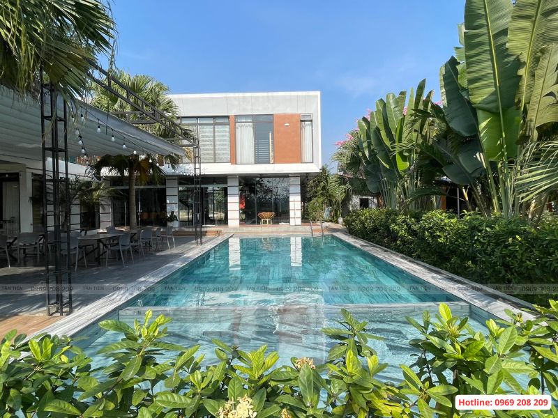 Thi công bể bơi trọn gói tại Hà Nội