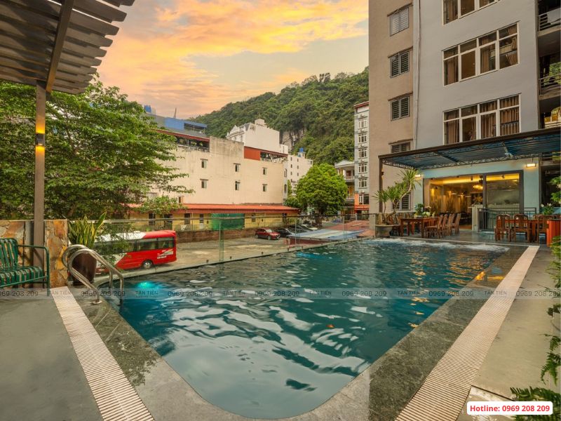 Thi công bể bơi tại Hải Phòng