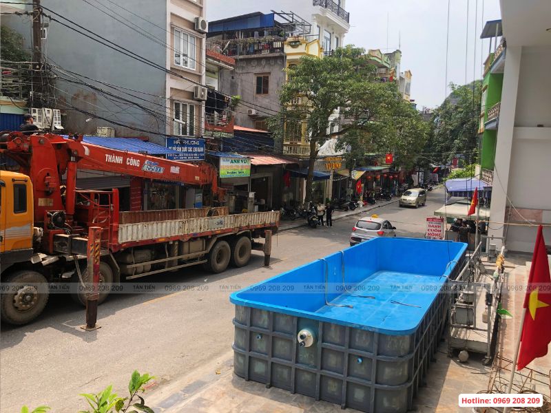Thi công bể bơi composite tại Hải Phòng
