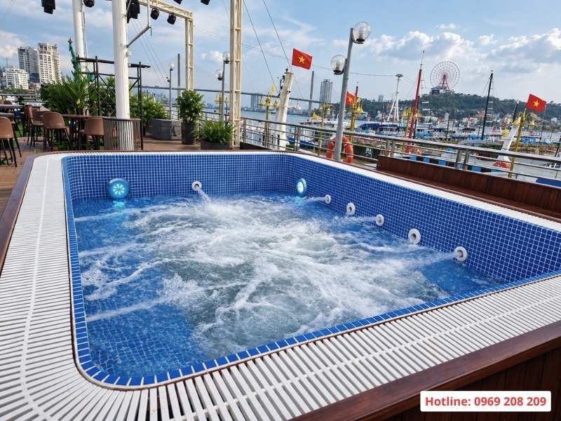 Dịch vụ tư vấn thiết kế và thi công bể bơi tại Quảng Ninh Thi công bể sục tại Quảng Ninh