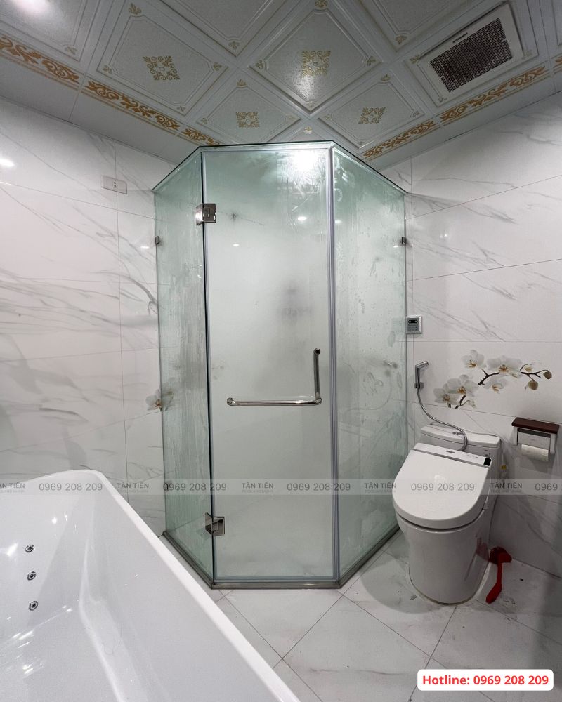 Lắp đặt phòng xông ướt tại Long Biên, Hà Nội