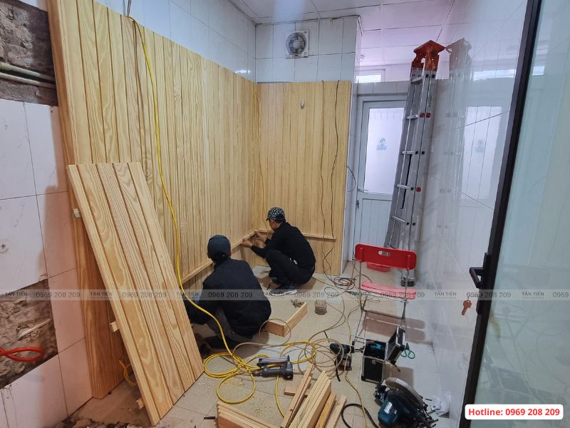 Lắp đặt phòng xông hơi khô tại Ninh Bình