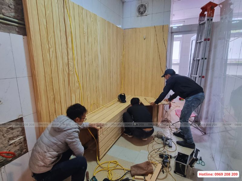 Lắp đặt phòng xông hơi khô tại Ninh Bình