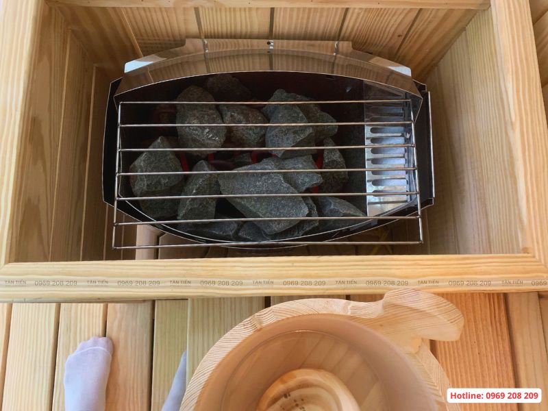 Lắp đặt phòng xông hơi khô tại Ninh Bình
