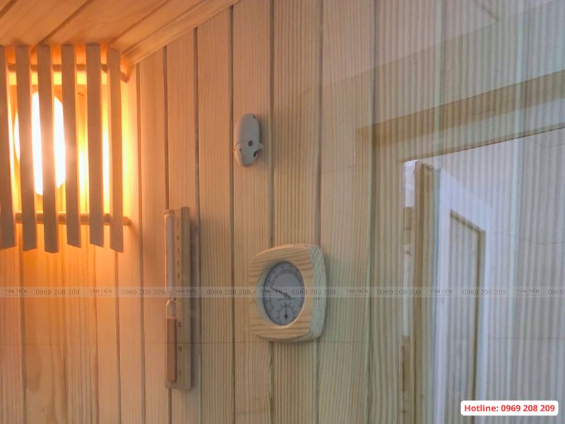 Lắp đặt phòng xông hơi khô tại Ninh Bình