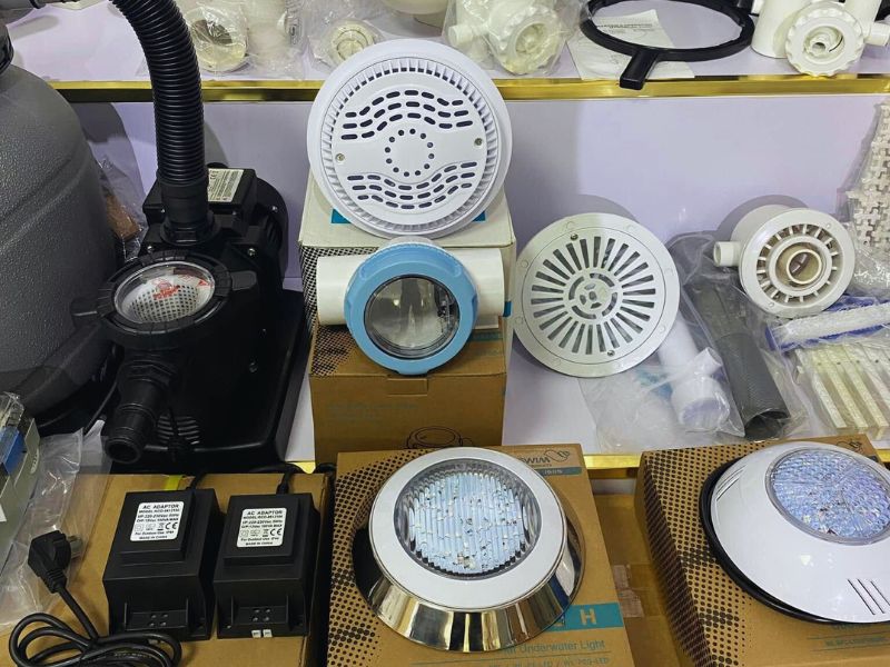 Tổng hợp bộ phụ kiện bể bơi