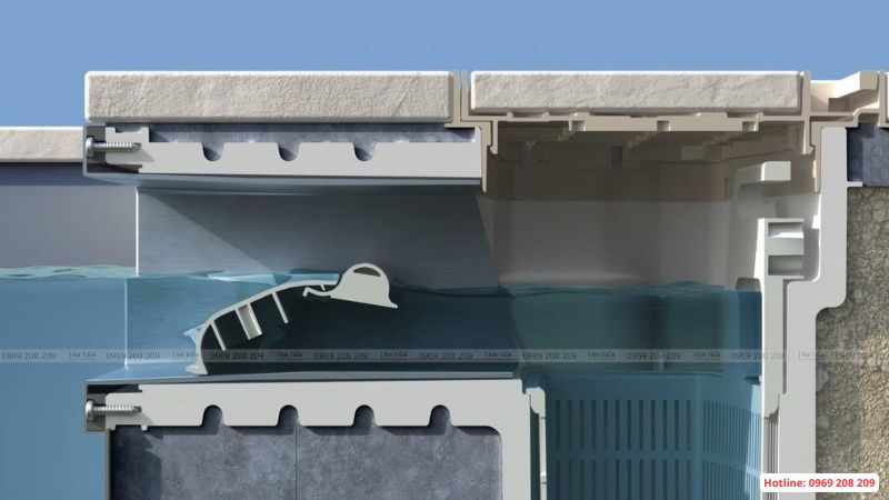 Phụ kiện skimmer thu nước mặt bể bơi