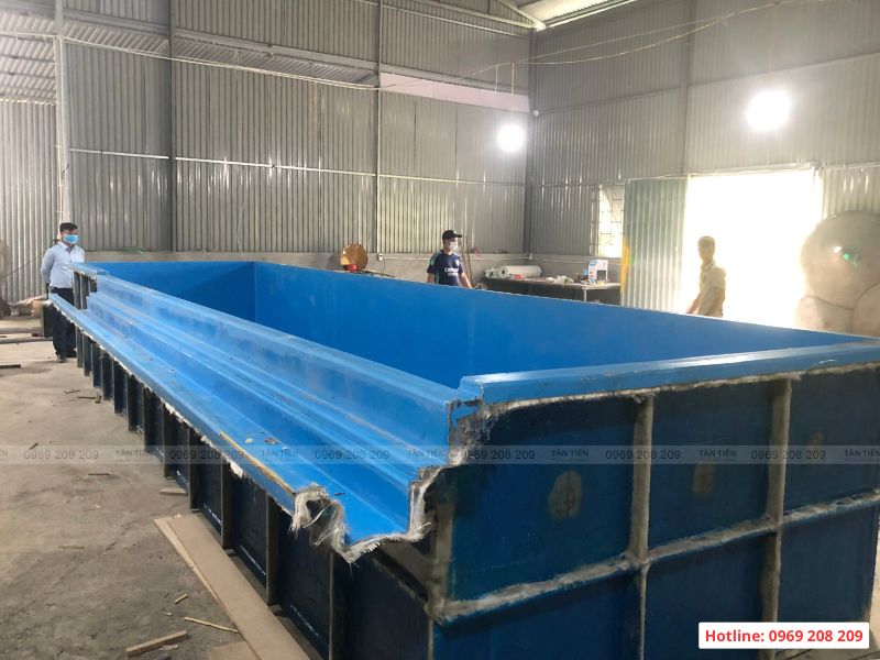 Công nghệ thi công bể bơi composite đúc sẵn hiện đại - Báo giá thi công trọn gói Thi công bể bơi composite đúc sẵn