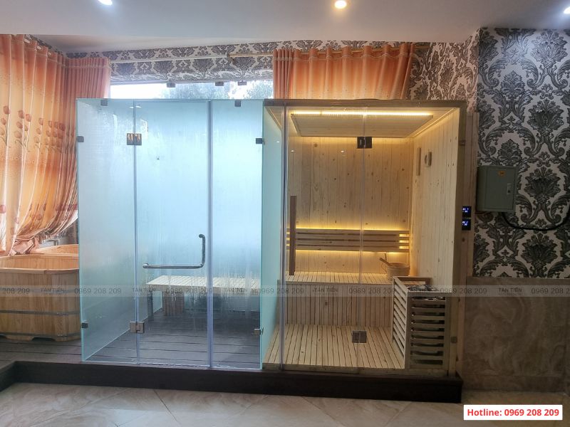 Quy trình thi công lắp đặt phòng xông hơi