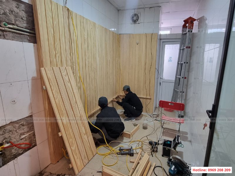 Thi công lắp đặt phòng xông hơi 