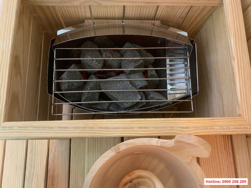 Thiết bị xông hơi khô - Tân Tiến Pool Sauna