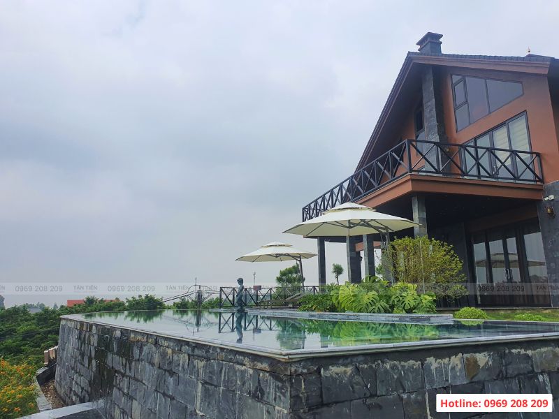 Thiết kế và thi công bể bơi vô cực 