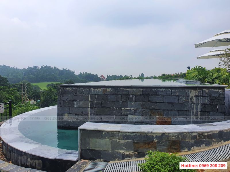 Thiết kế và thi công bể bơi vô cực
