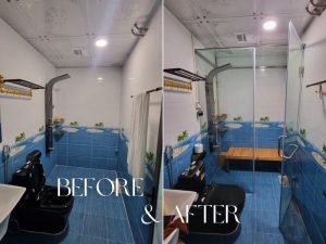 Lắp đặt phòng xông hơi ướt gia đình