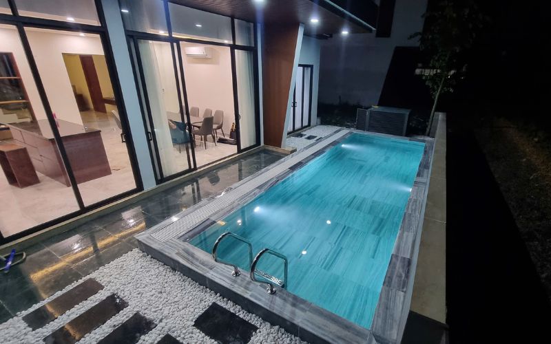 Bể bơi villa ivory Lương Sơn, Hòa Bình